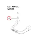 WASHER - Part No. GG6157