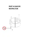 RESTRICTOR - Part No. GG6195