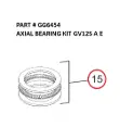 AXIAL BEARING KIT GV12S A E - Part No. GG6454