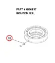 Serco 8500 Rotator Bonded Seal (Part GG6197)