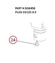 PLUG GV12S A E - Part No. GG6458