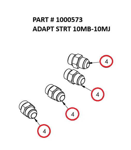 ADAPT STRT 10MB-10MJ - Part No. 1000573