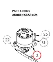  AUBURN GEAR BOX  - Part No. JJ3000