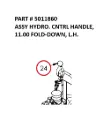 ASSY HYDRO. CNTRL HANDLE, 11.00 FOLD-DOWN, L.H. - Part No. 5011860