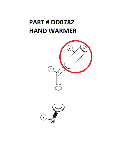 HAND WARMER - Part No. DD0782