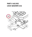 LOCK WASHER 0.31 - Part No. AA1432