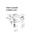 O-RING 2-425 - Part No. CC5599