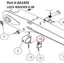 LOCK WASHER 0.38 - Part No. AA1433