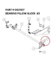 Serco 1050XR Pillow Block Bearing .63 (Part GG2307)