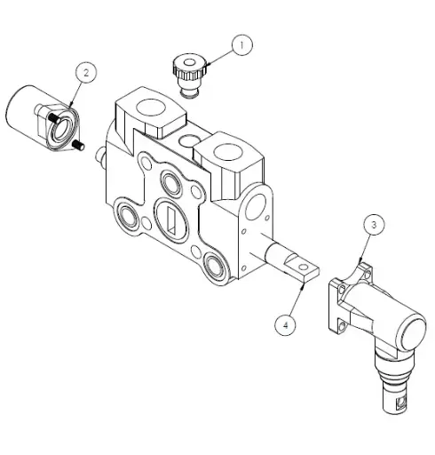 [1050XR - MM4239] ASSY STABILIZER SECTION MM4239