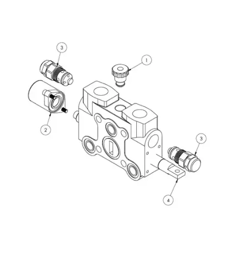 [1050XR - MM4245] ASSY ROTATE SECTION MM4245